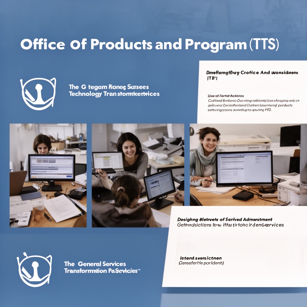 AI-generated illustration of Office of Products and Programs (TTS)