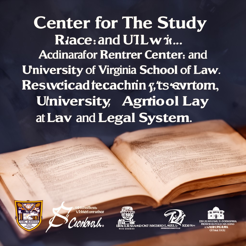 AI-generated illustration of Center for the Study of Race and Law