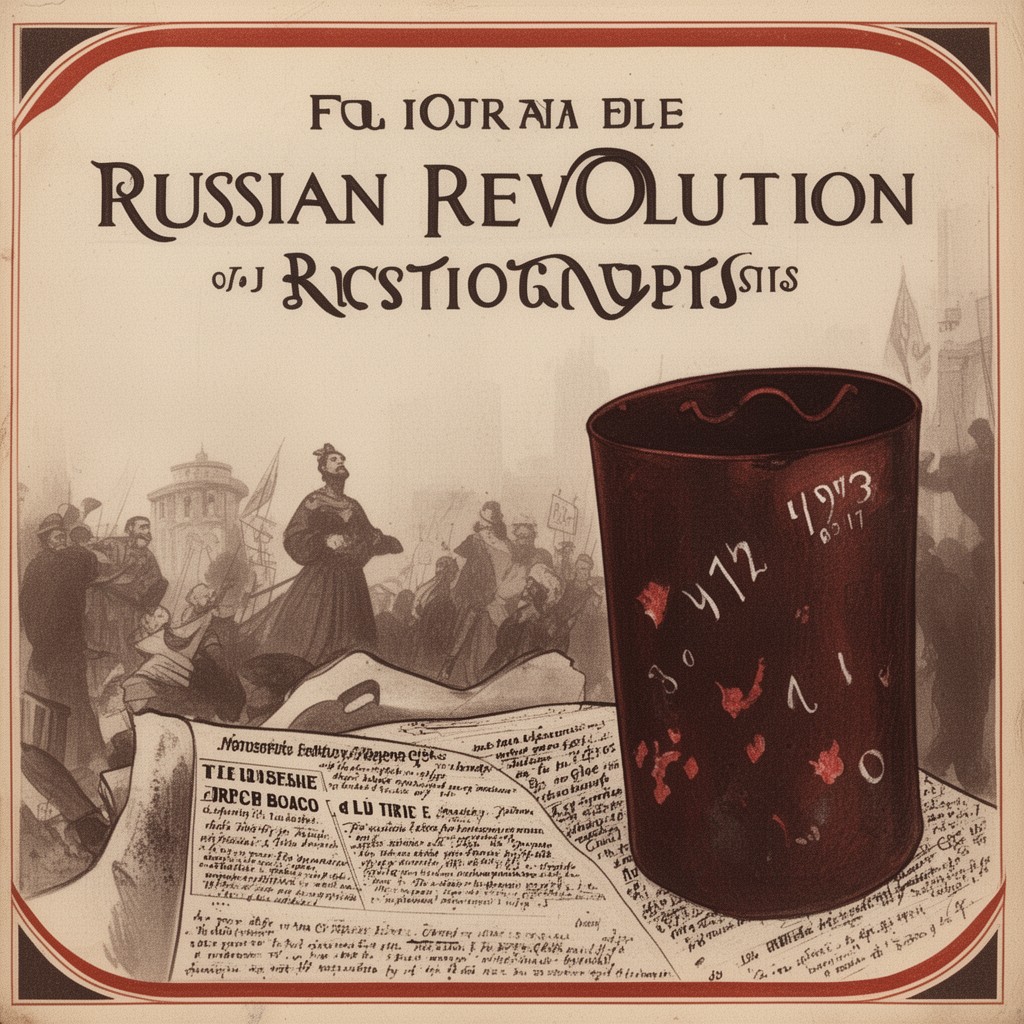 AI-generated illustration of History of the Russian Revolution
