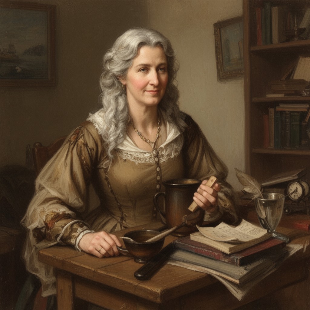 AI-generated illustration of Barbara Standish