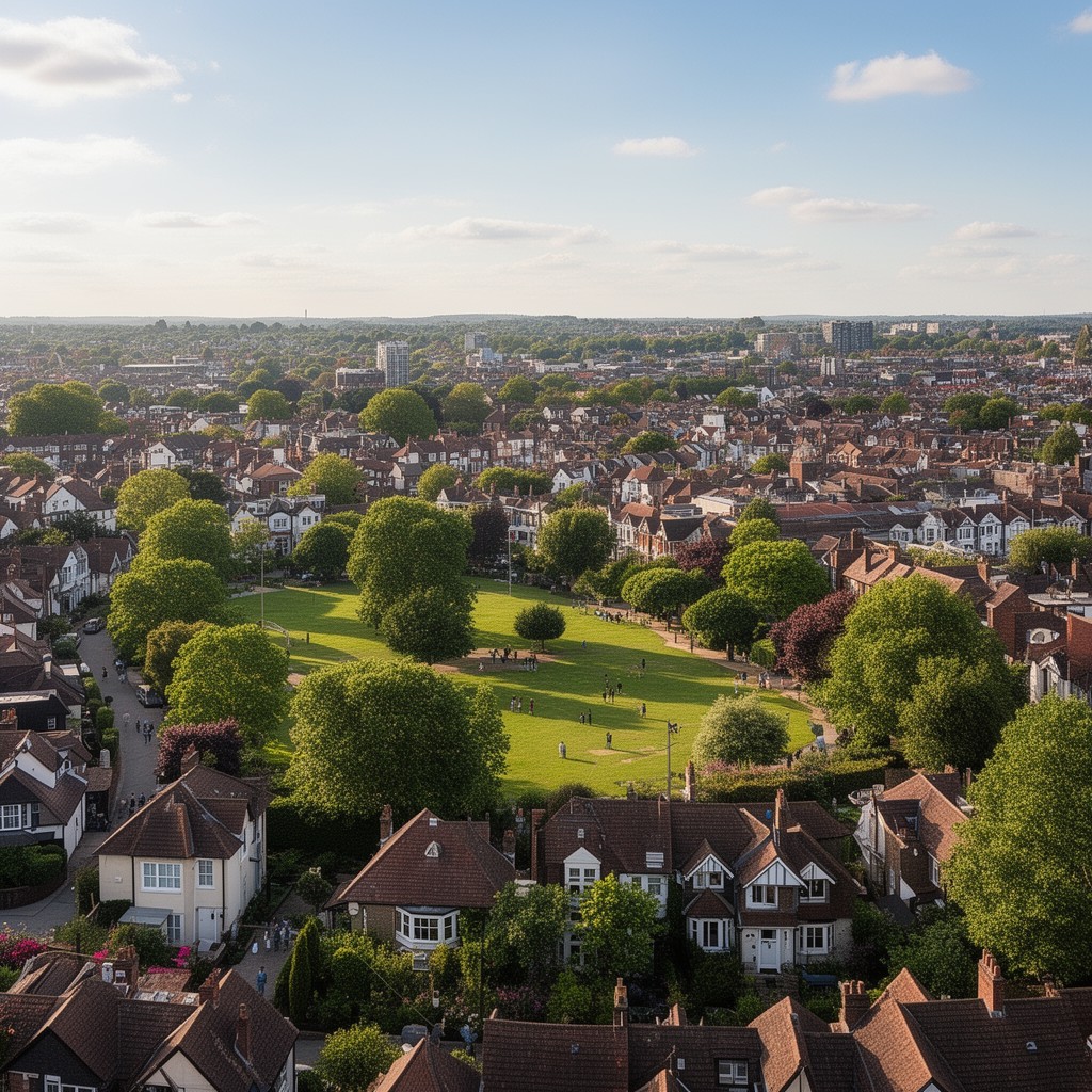 AI-generated illustration of Beckenham