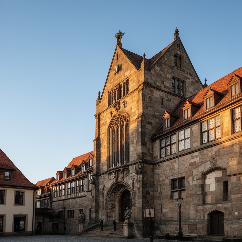 AI-generated illustration of University of Marburg