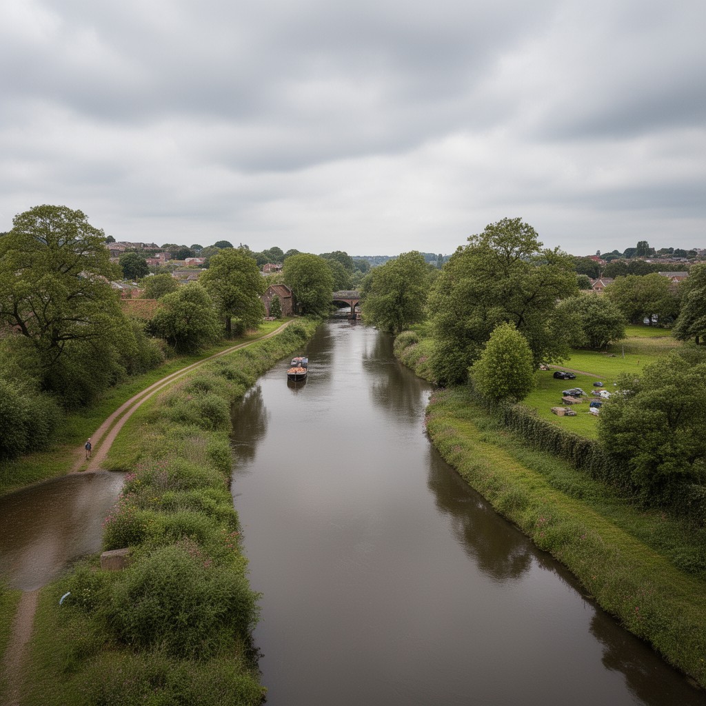 AI-generated illustration of River Weaver