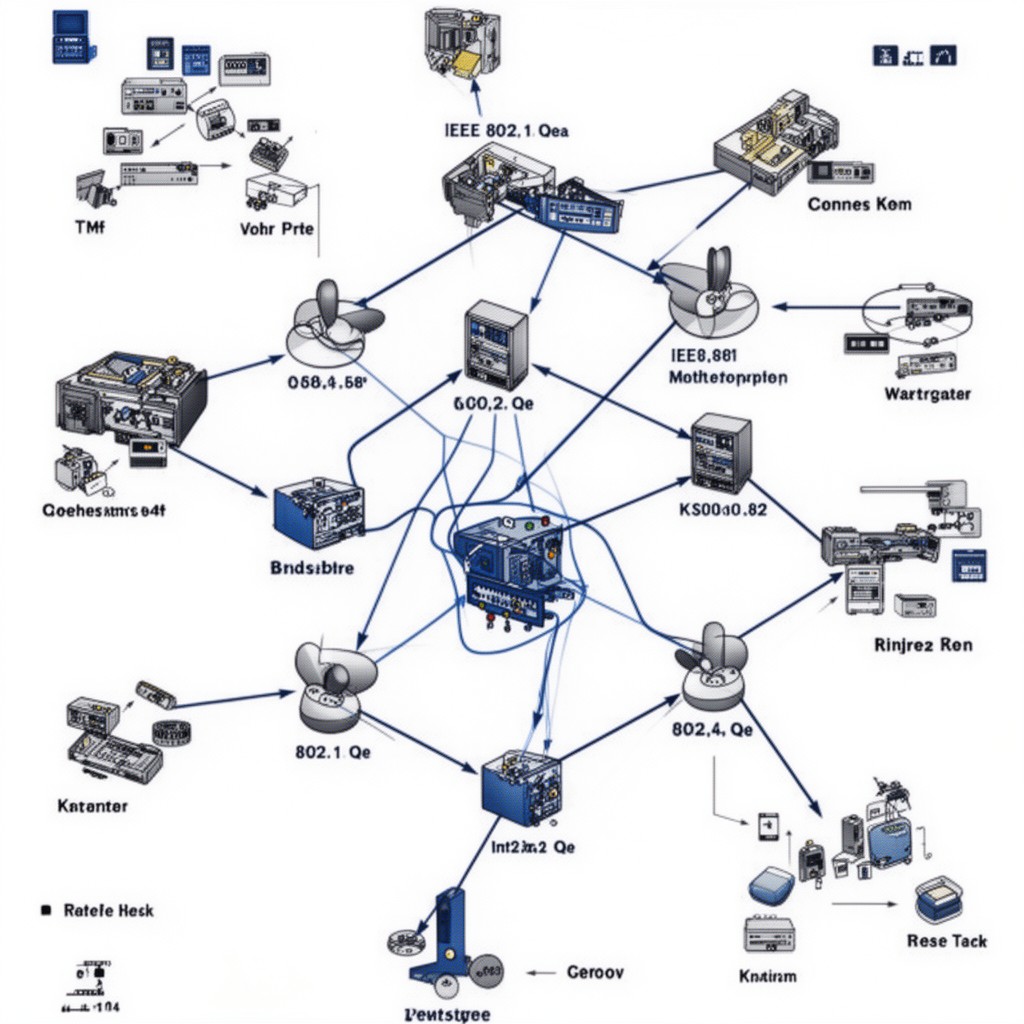 AI-generated illustration of IEEE 802.1Qea
