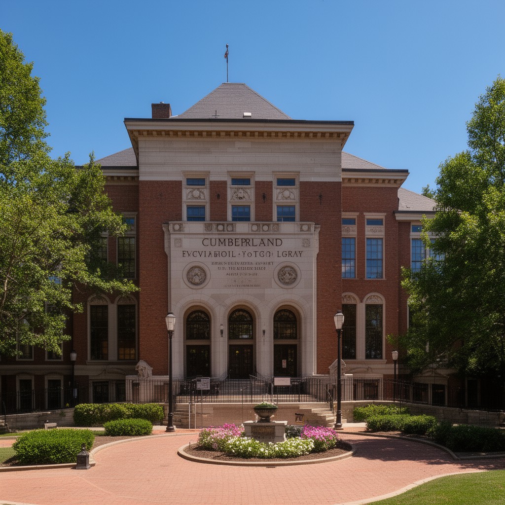 AI-generated illustration of Cumberland School of Law