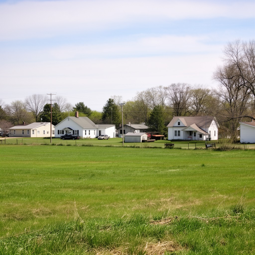 AI-generated illustration of Chester, Iowa