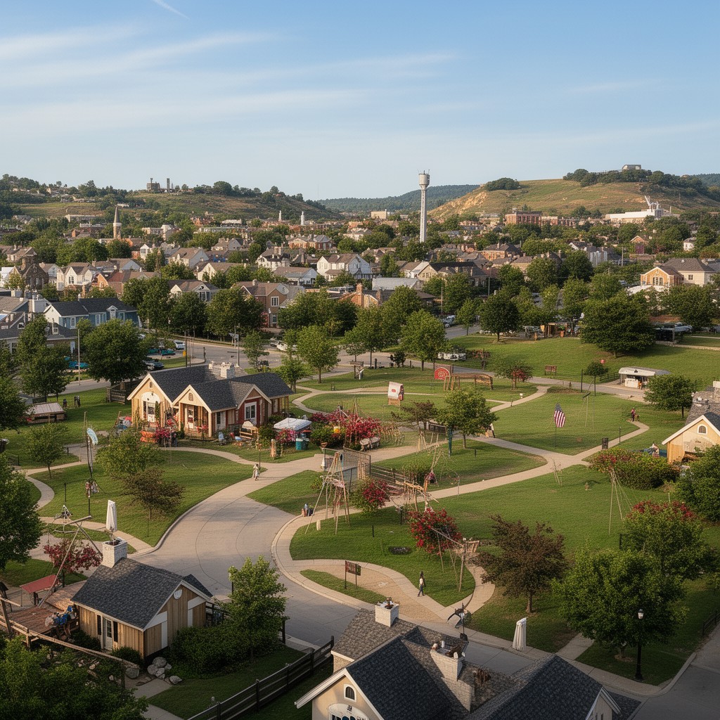 AI-generated illustration of Lee's Summit, Missouri