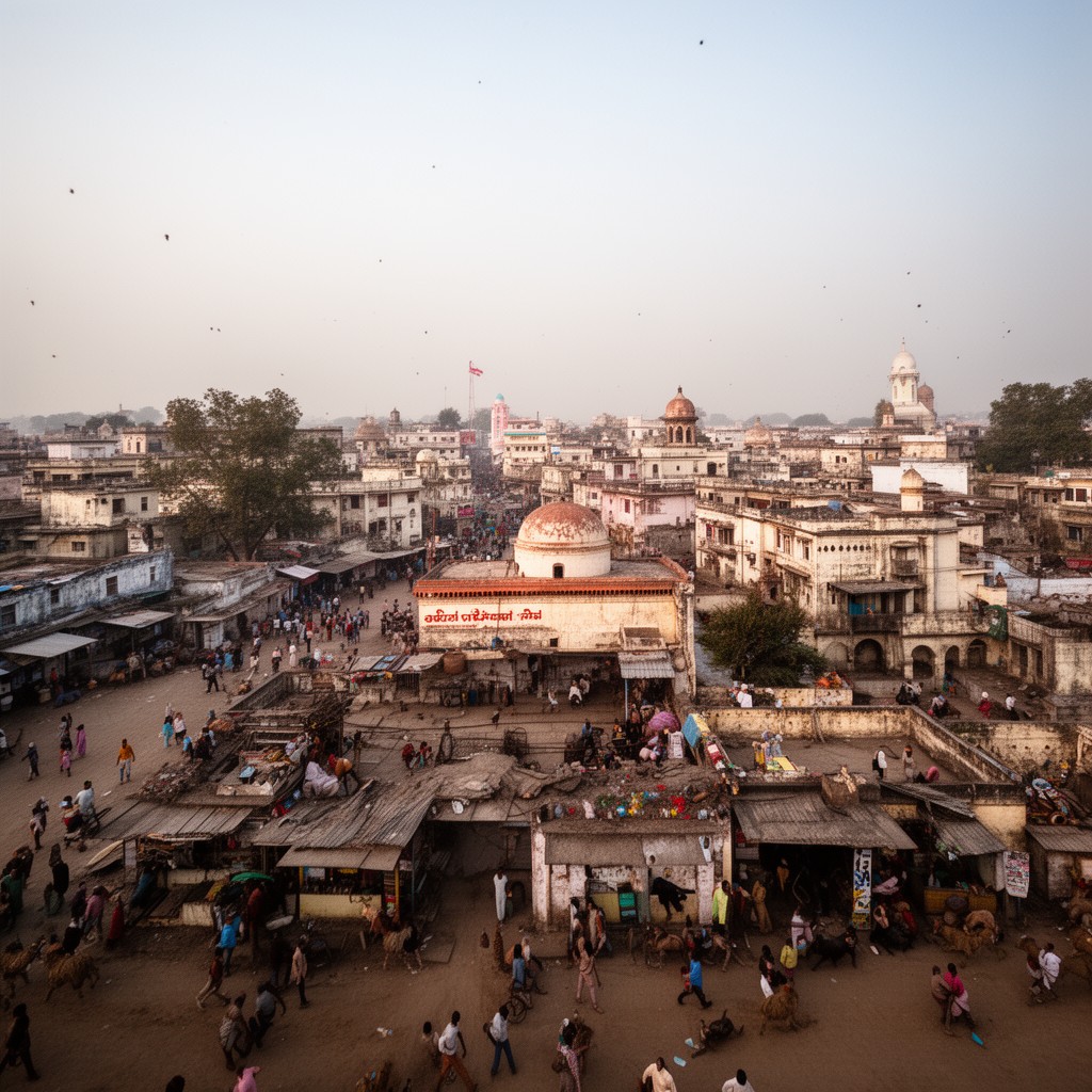 AI-generated illustration of Faizabad