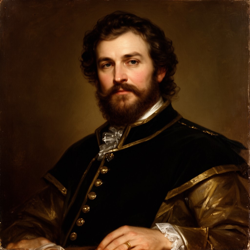 AI-generated illustration of James Douglas, 2nd Duke of Douglas