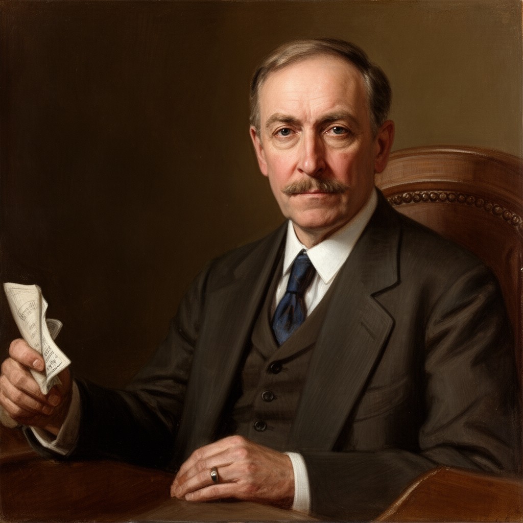 AI-generated illustration of Richard T. Ely