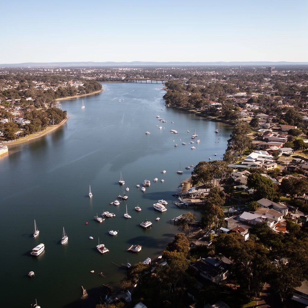 AI-generated illustration of Georges River