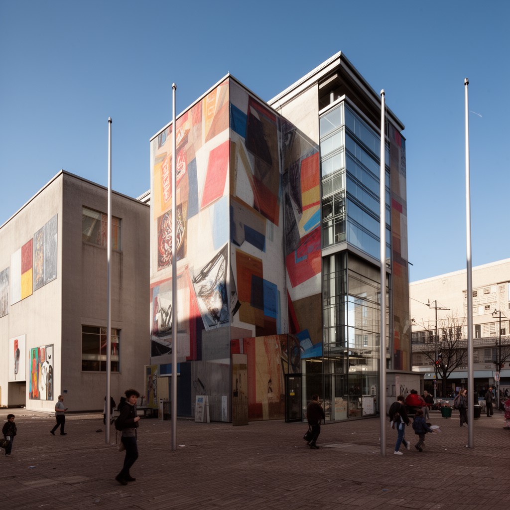 AI-generated illustration of Stedelijk