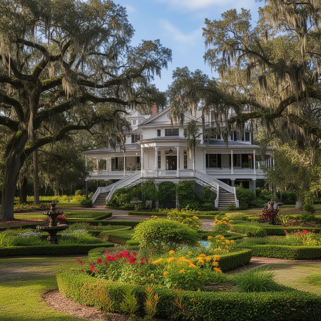 AI-generated illustration of Eden Gardens State Park