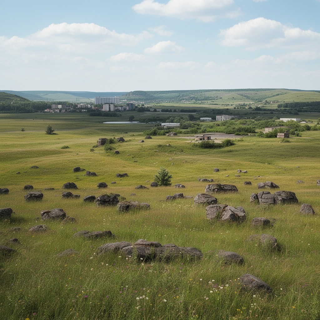AI-generated illustration of southern Russia