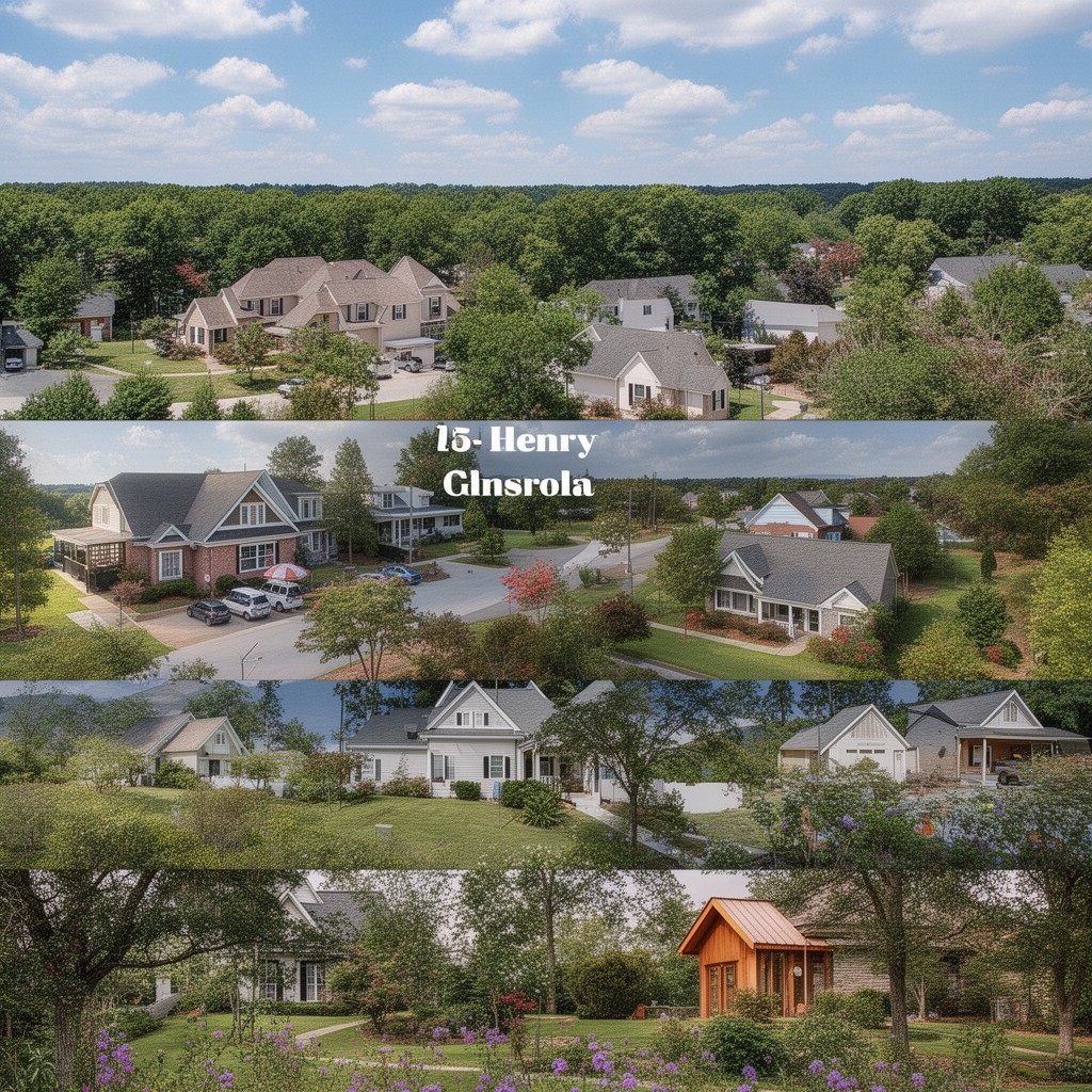 AI-generated illustration of Henry County, Georgia