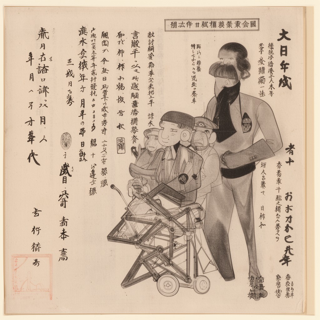 AI-generated illustration of Rikken Kaishintō (Constitutional Reform Party)