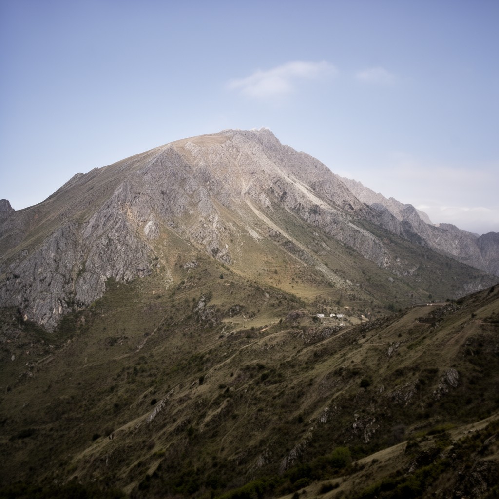AI-generated illustration of Grammos Mountains