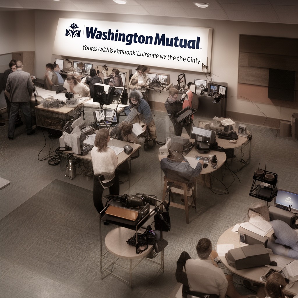 AI-generated illustration of Washington Mutual