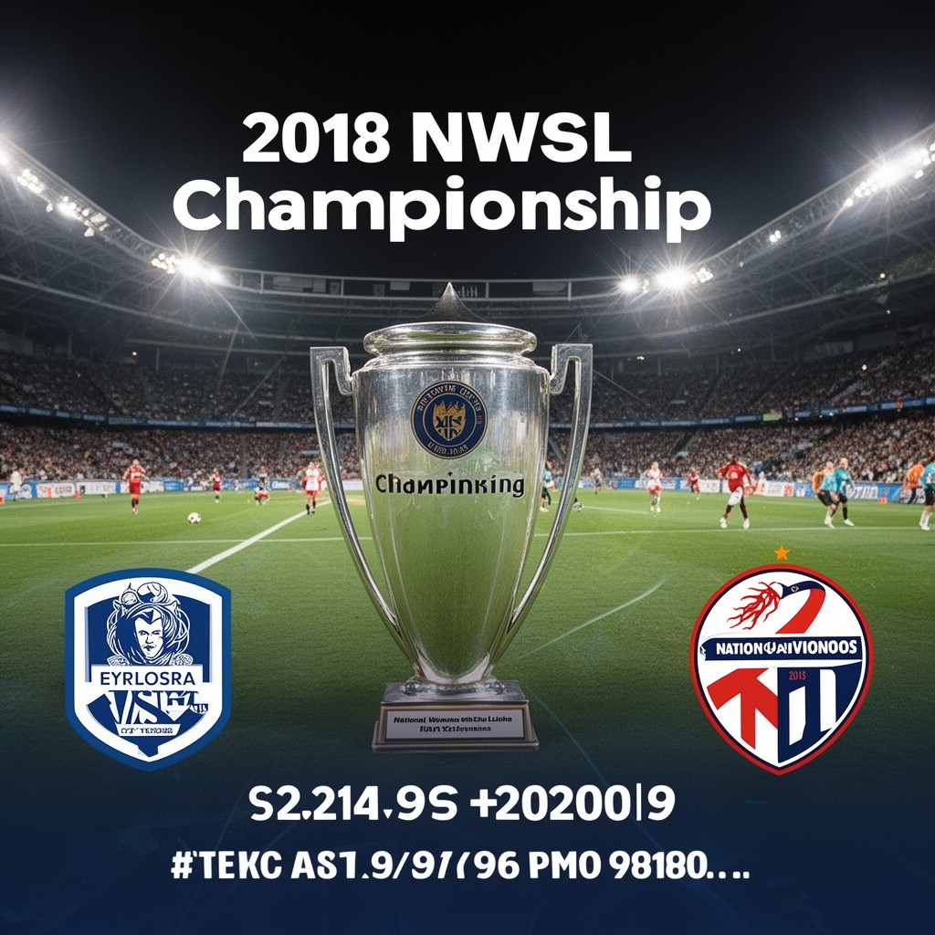 AI-generated illustration of 2018 NWSL Championship