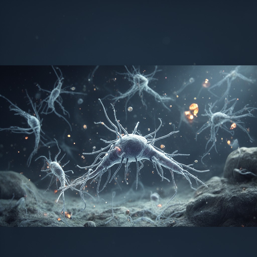 AI-generated illustration of Archaea