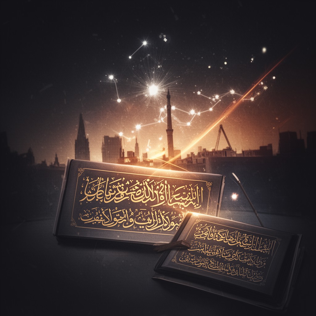 AI-generated illustration of Surah Al-Buruj