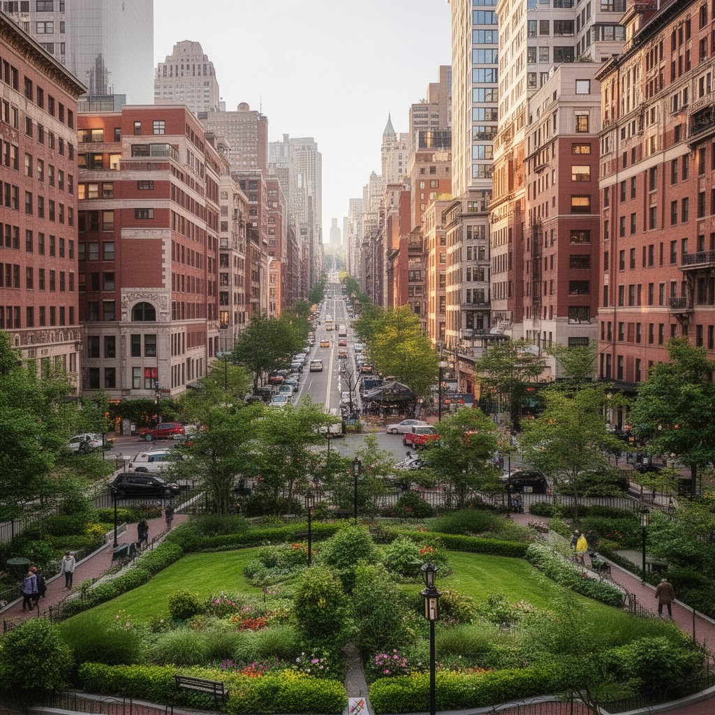 AI-generated illustration of Arlington Street