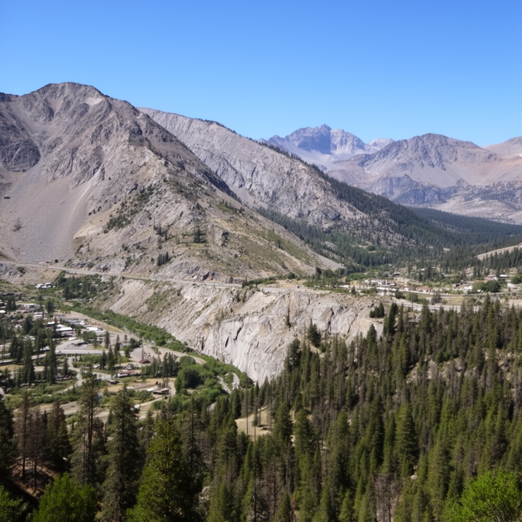AI-generated illustration of Alpine County