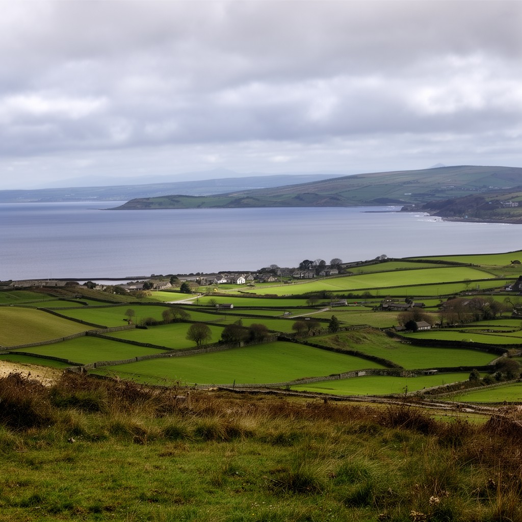 AI-generated illustration of Berwickshire