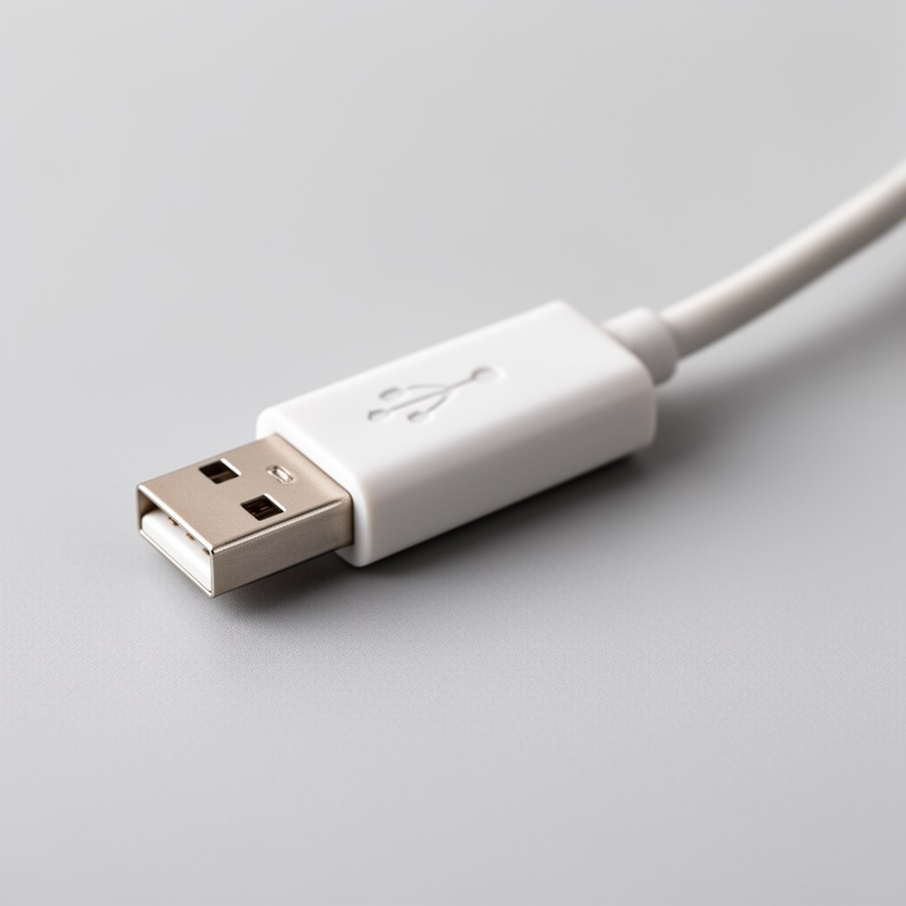 AI-generated illustration of USB Type-B