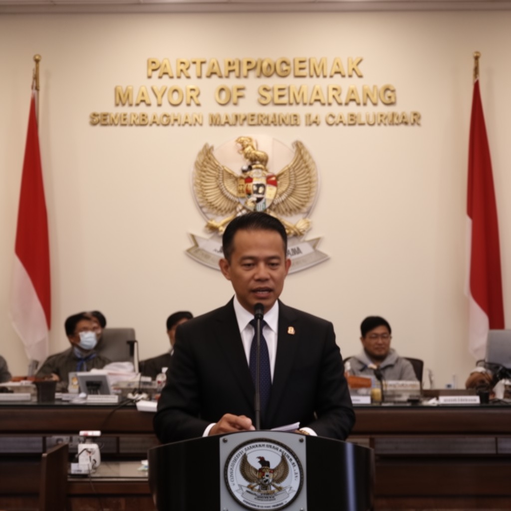 AI-generated illustration of Mayor of Semarang