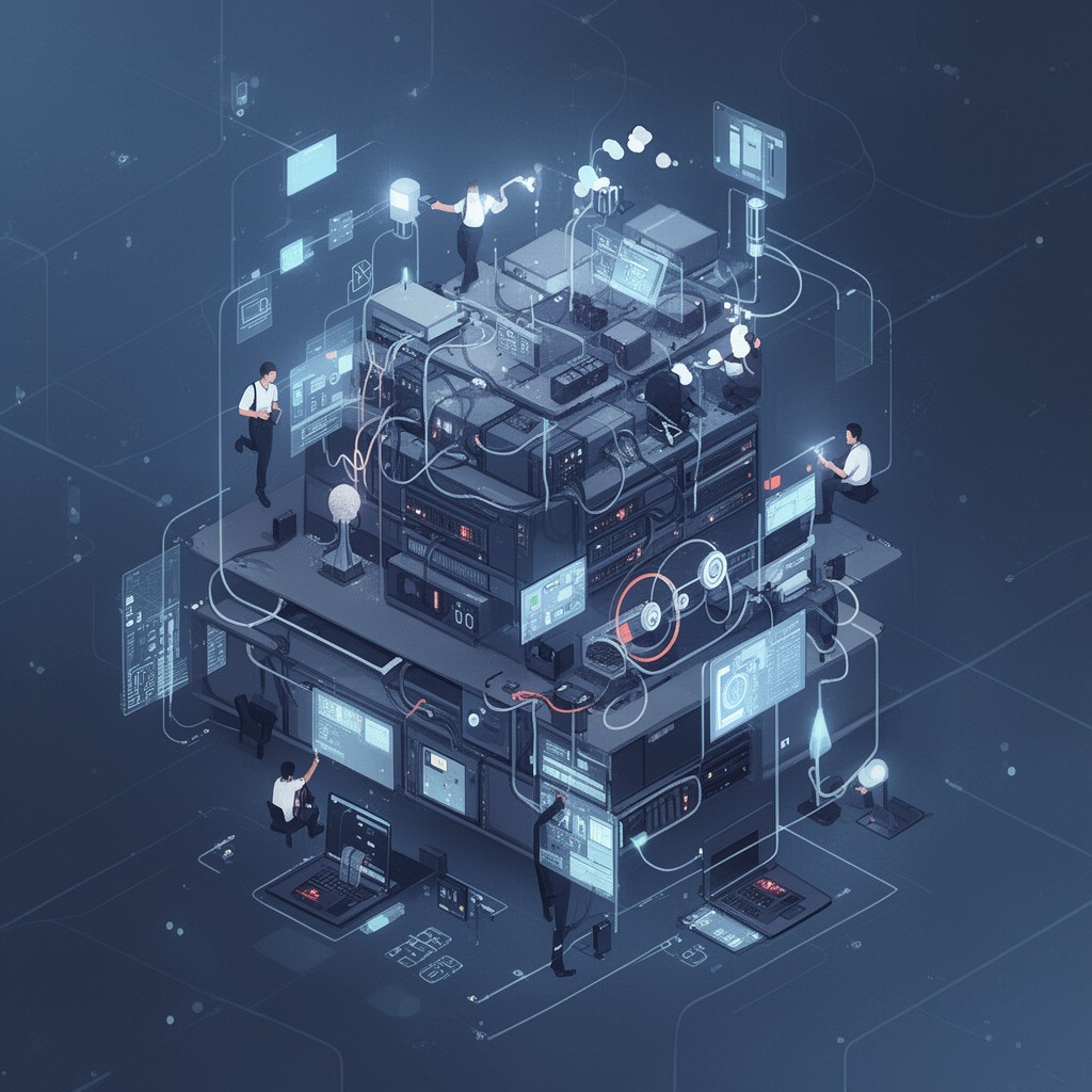 AI-generated illustration of iSCSI