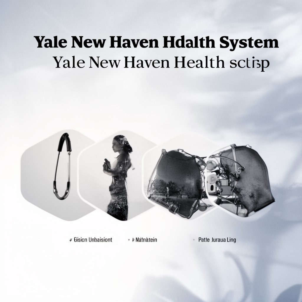 AI-generated illustration of Yale New Haven Health System