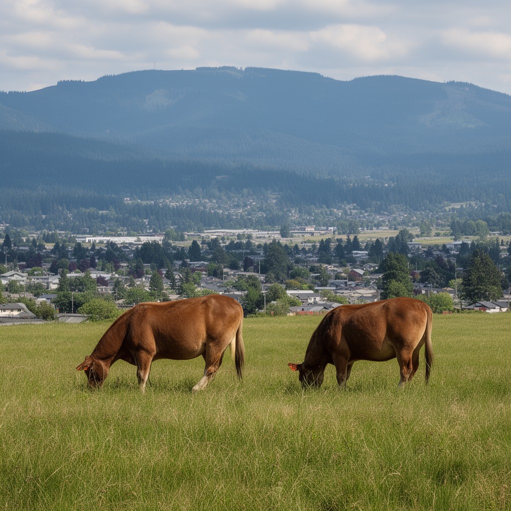 AI-generated illustration of Battle Ground, Washington