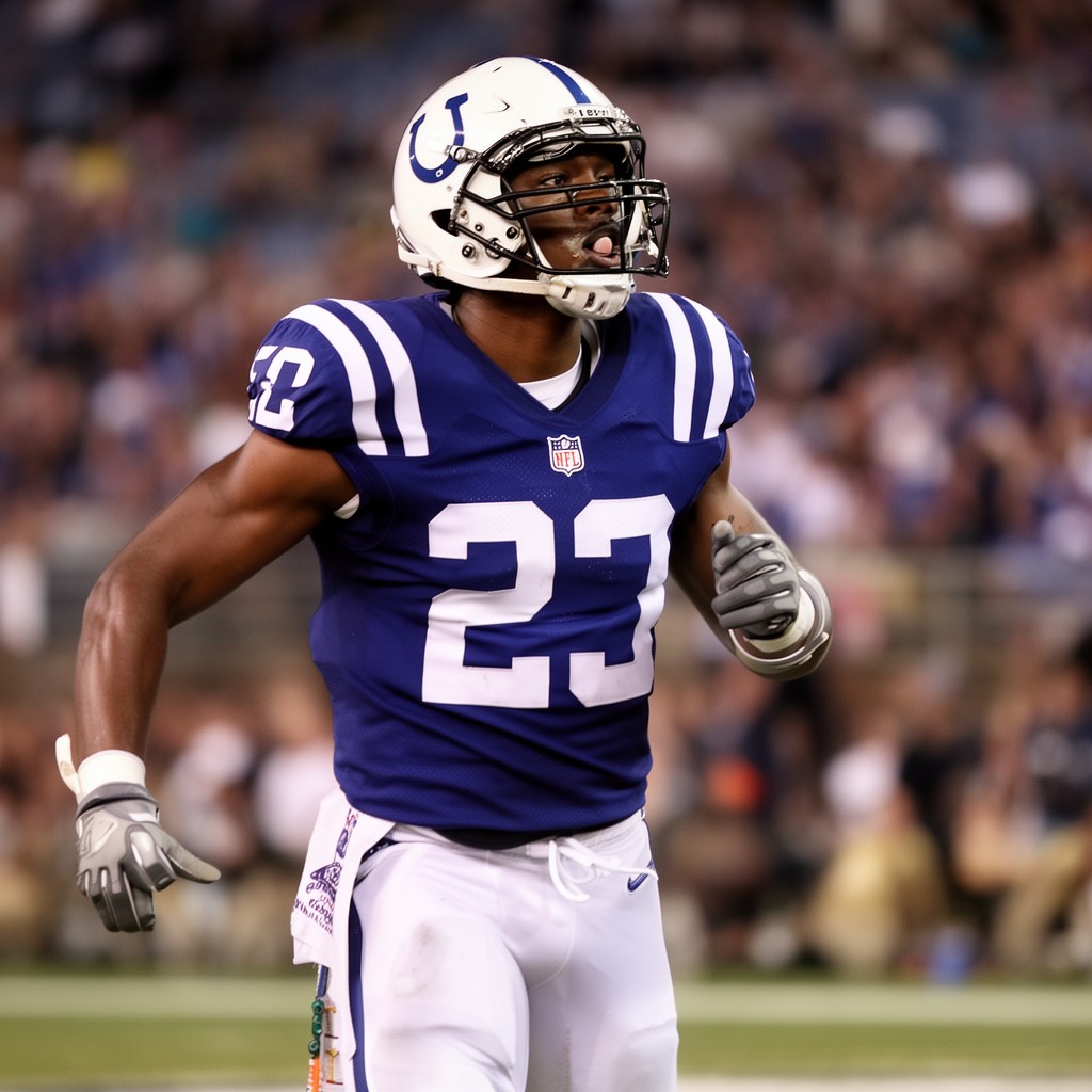 AI-generated illustration of Marvin Harrison