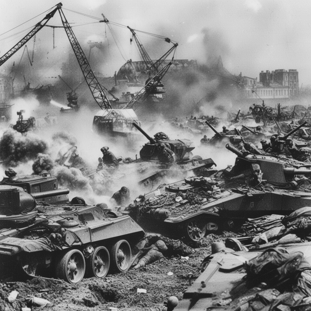 AI-generated illustration of Second Battle of Kharkov