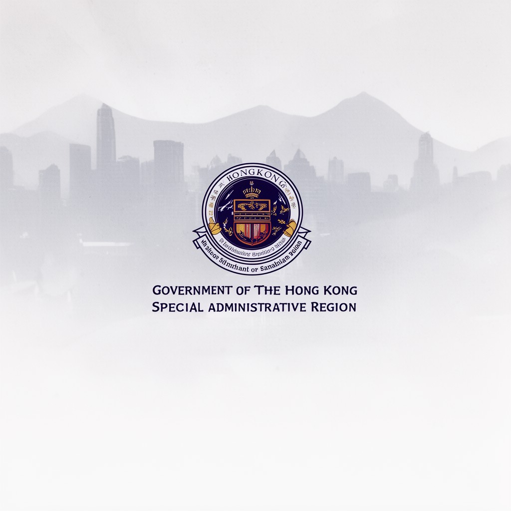 AI-generated illustration of Government of the Hong Kong Special Administrative Region