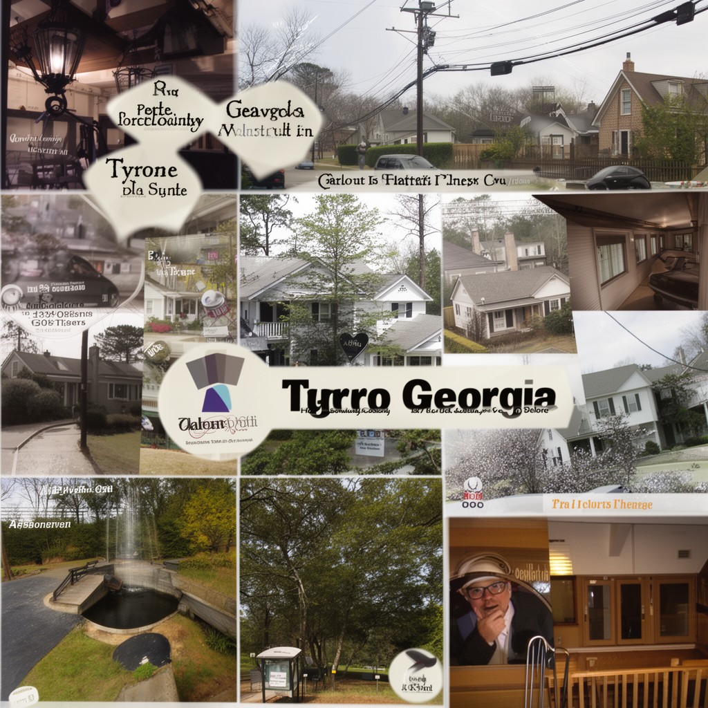 AI-generated illustration of Tyrone, Georgia