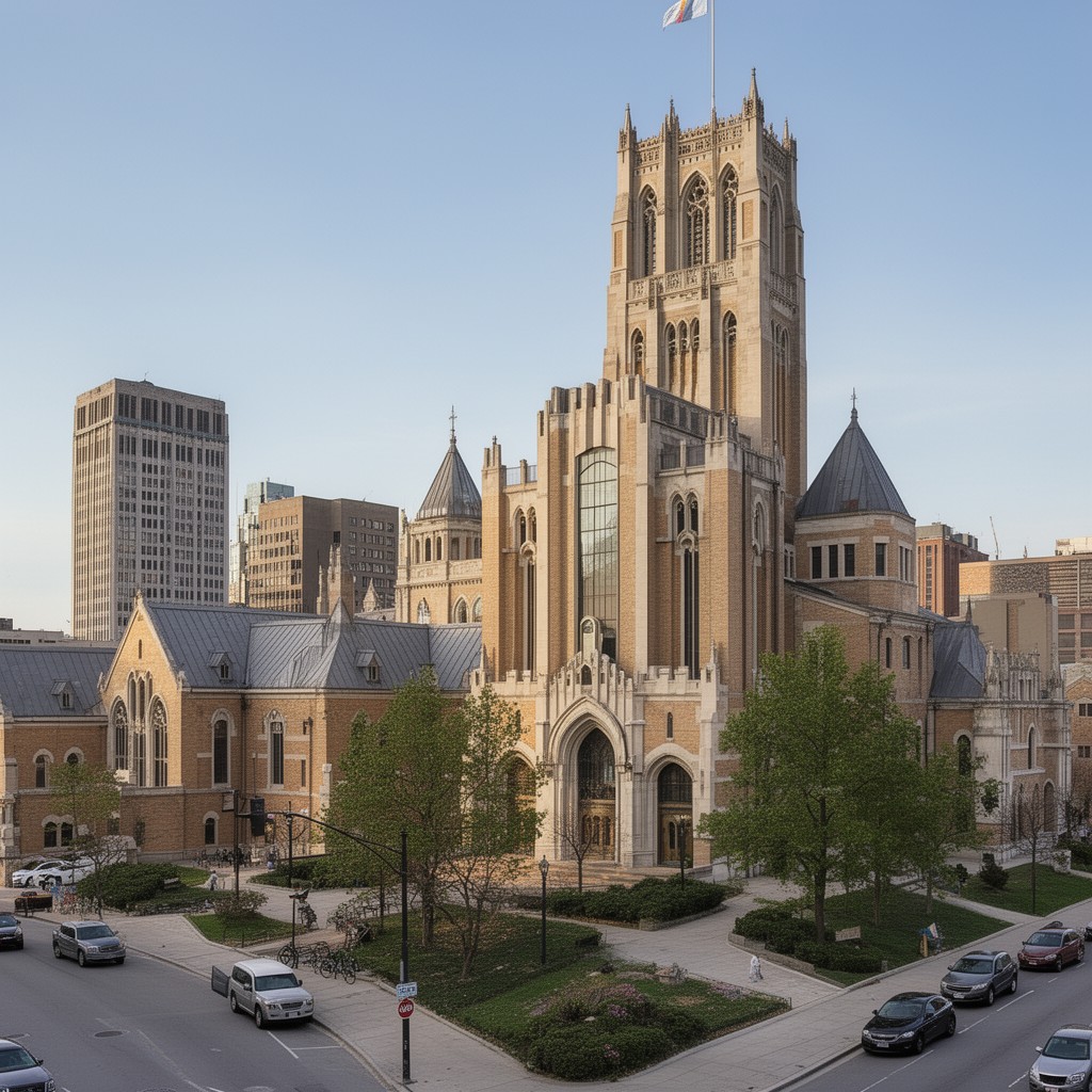AI-generated illustration of Diocese of Michigan