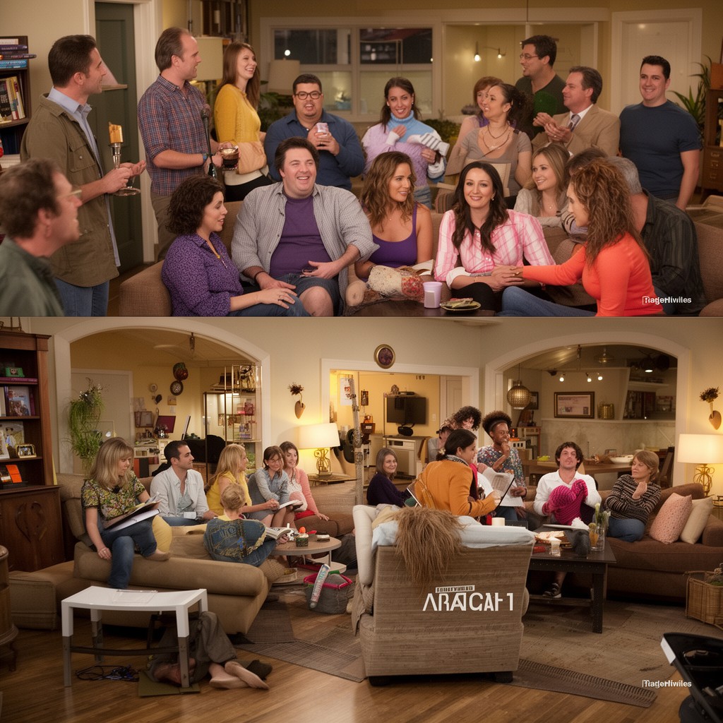 AI-generated illustration of Modern Family