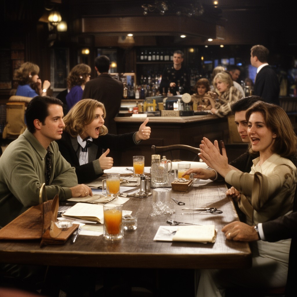 AI-generated illustration of Cheers