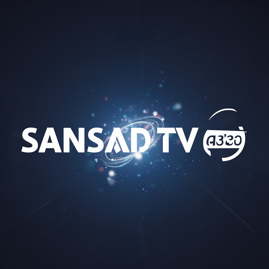 AI-generated illustration of Sansad TV