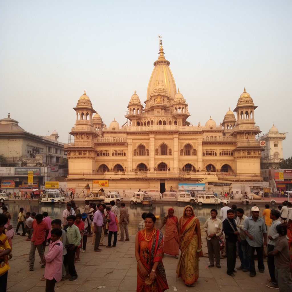 AI-generated illustration of Ram Janmabhoomi