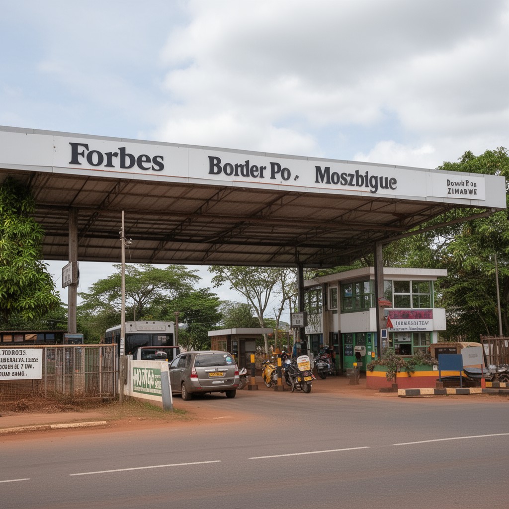 AI-generated illustration of Forbes Border Post