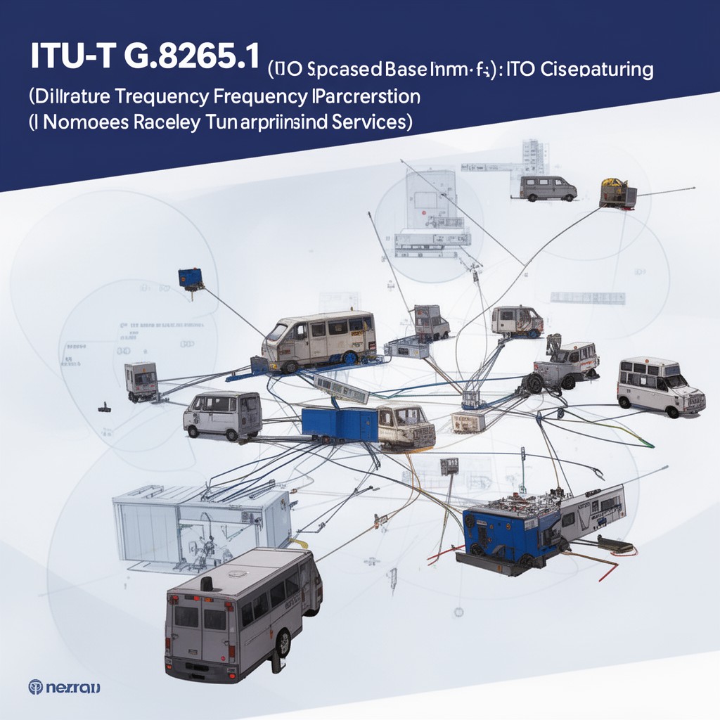 AI-generated illustration of ITU-T G.8265.1