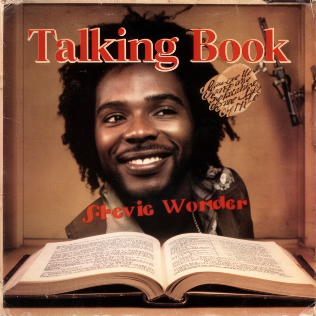 AI-generated illustration of Talking Book