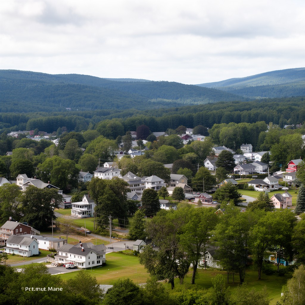 AI-generated illustration of Poland, Maine
