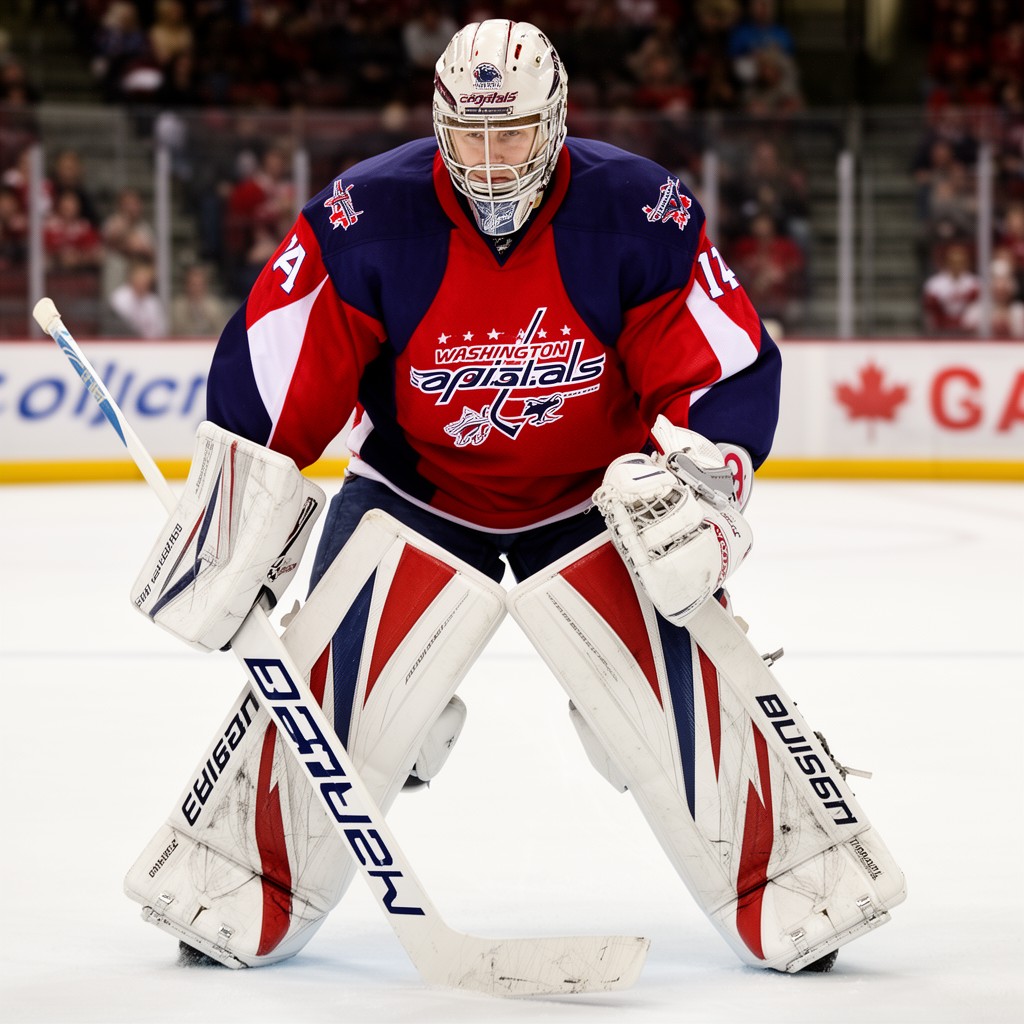 AI-generated illustration of Olie Kolzig