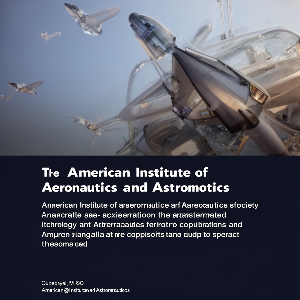 AI-generated illustration of American Institute of Aeronautics and Astronautics
