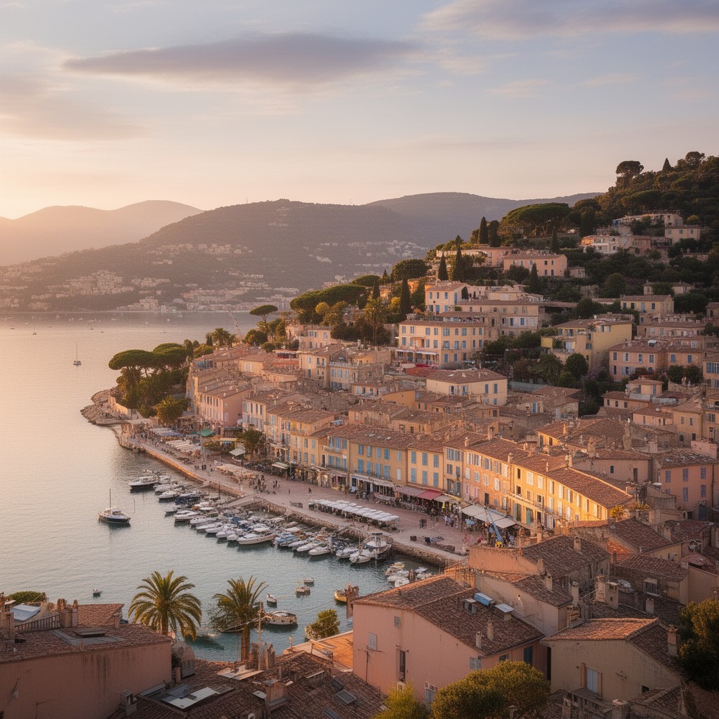 AI-generated illustration of Saint-Tropez