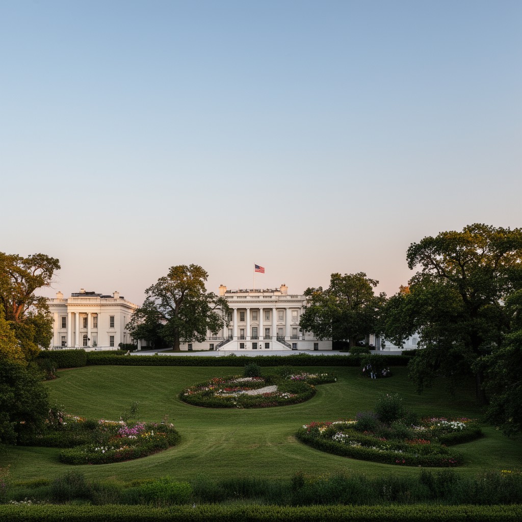 AI-generated illustration of Vice President's Residence